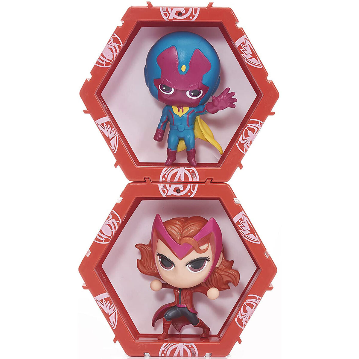 Imagen 2 de Set Figuras Led Wow! Pod Vision + Scarlet Marvel