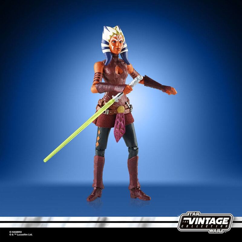 Imagen 3 - Figura Ahsoka Tano The Clone Wars Star Wars Vintage Collection 9,5Cm