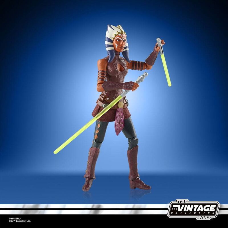 Imagen 4 de Figura Ahsoka Tano The Clone Wars Star Wars Vintage Collection 9,5Cm