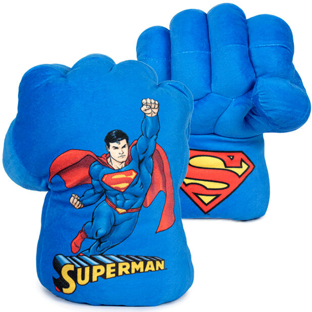 Imagen 1 de Peluche Guantelete Superman Dc Comics 25Cm