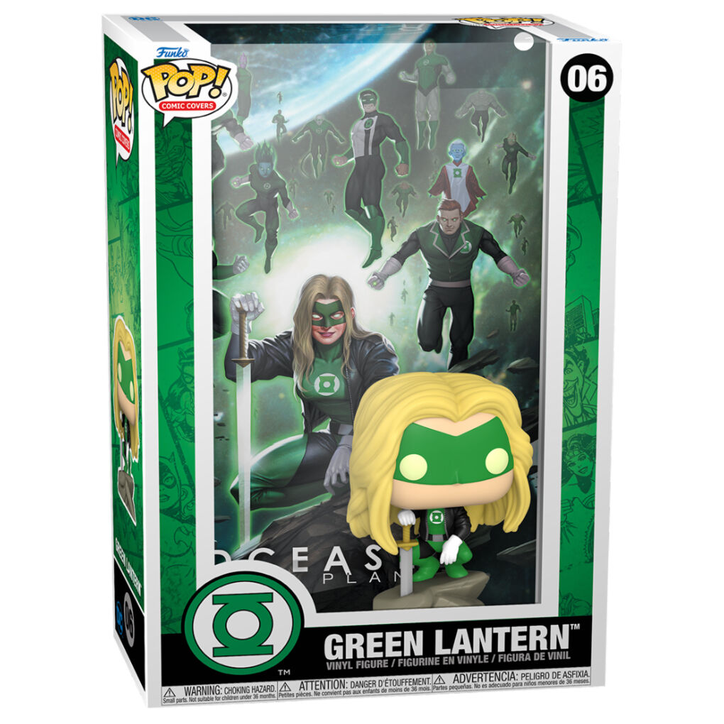 Imagen de Figura Pop Comic Covers Dcased Linterna Verde parte de nuestra colección en Espadas y más, sitio oficial.