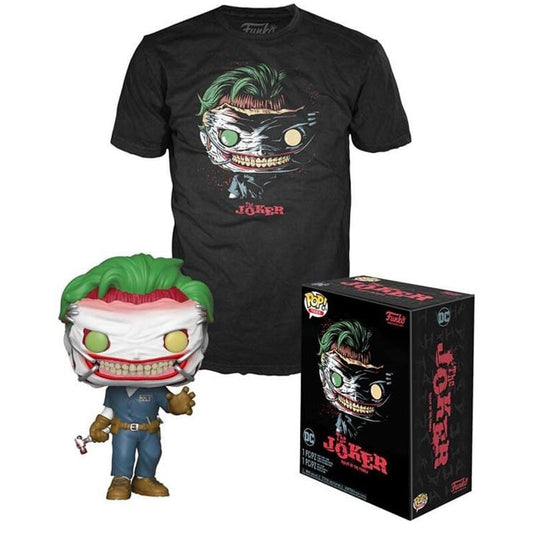 Imagen de Set figura POP & Tee DC Comics The Joker Exclusive M Facilitada por Espadas y más