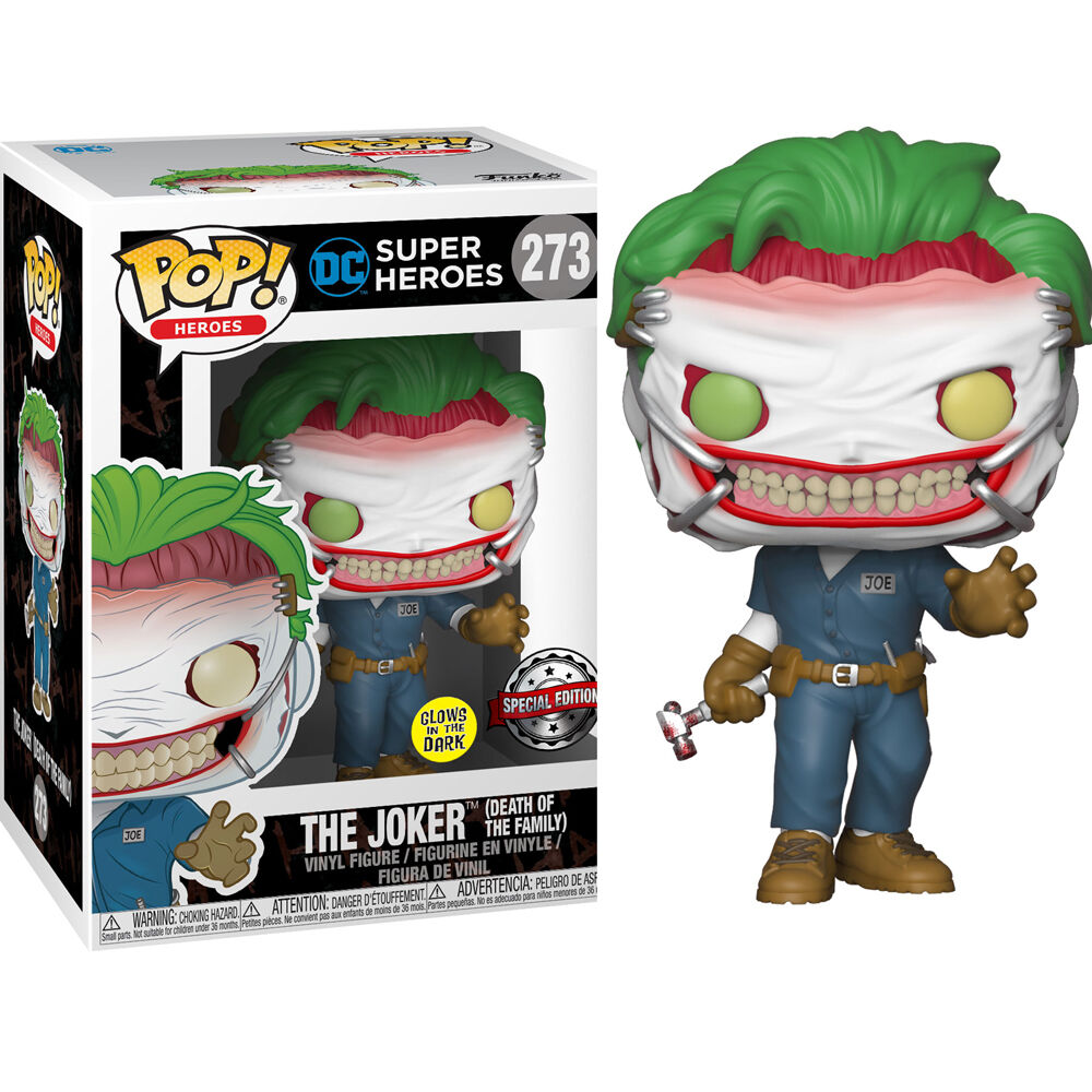 Imagen 2 de Set Figura Pop & Tee Dc Comics The Joker Exclusive M