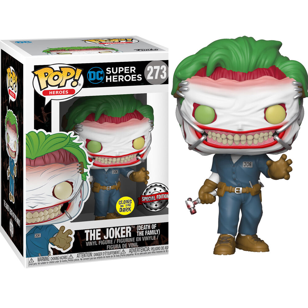 POP-Figuren- und T-Shirt-Set DC Comics The Joker Exclusive M