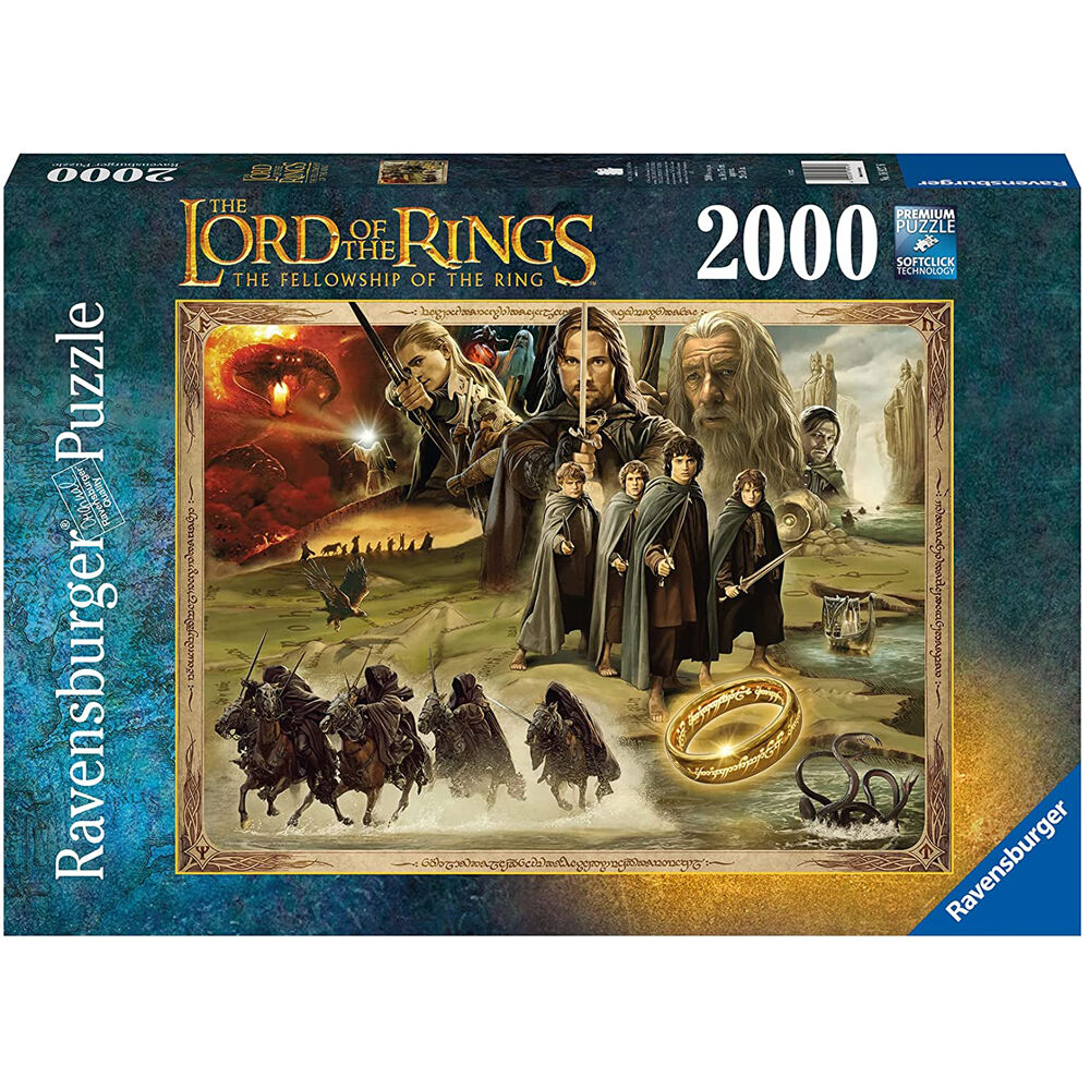 Imagen 1 - Puzzle El Señor De Los Anillos 2000Pzs