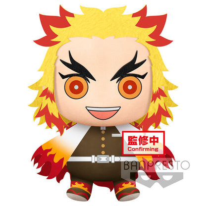 Imagen 1 de Peluche Kyojuro Rengoku Demon Slayer Kimetsu No Yaiba 32Cm