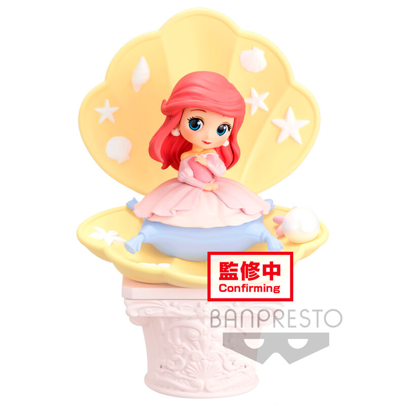 Imagen 1 de Figura Ariel Ver.B Pink Dress Style Disney Characters Q Posket 12Cm