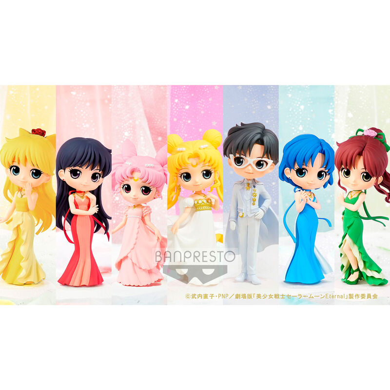 Imagen 4 de Figura Princess Mars Ver.B Pretty Guardian Eternal The Movie Sailor Moon Q Posket 14Cm