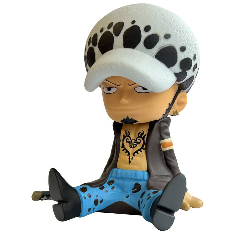 Imagen 1 - Figura Hucha Trafalgar Law One Piece 18Cm