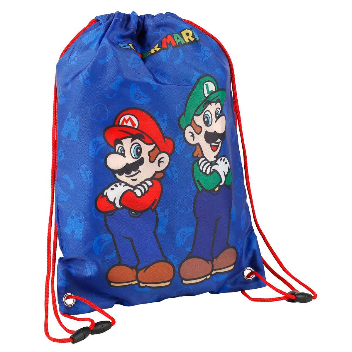 Imagen 1 de Saco Mario Y Luigi Super Mario Bros 40Cm