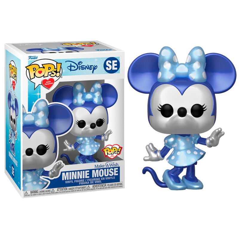 Imagen 1 de Figura Pop Disney Make A Wish Minnie Mouse Metallic