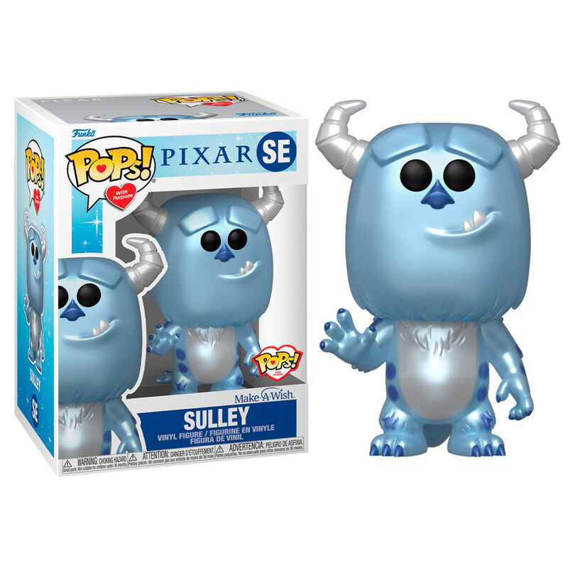 Imagen 1 de Figura Pop Disney Make A Wish Sulley Metallic