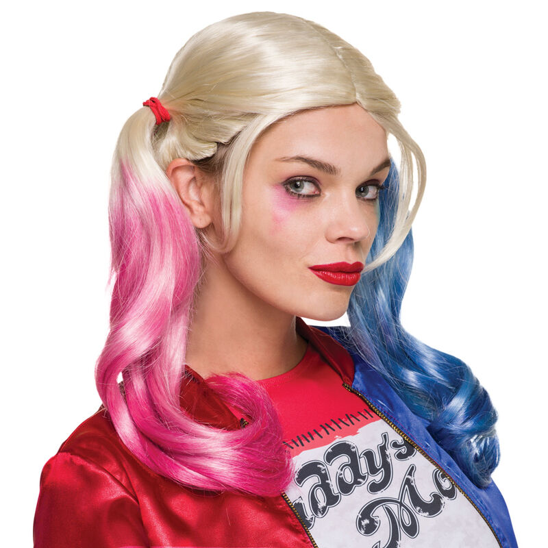 Imagen 1 de Peluca Harley Quinn Dc Comics Adulto