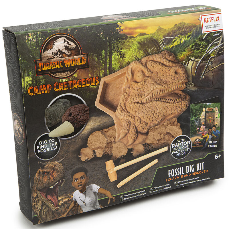 Imagen 1 - Kit Excavacion De Fosiles Camp Cretaceaus Jurassic World