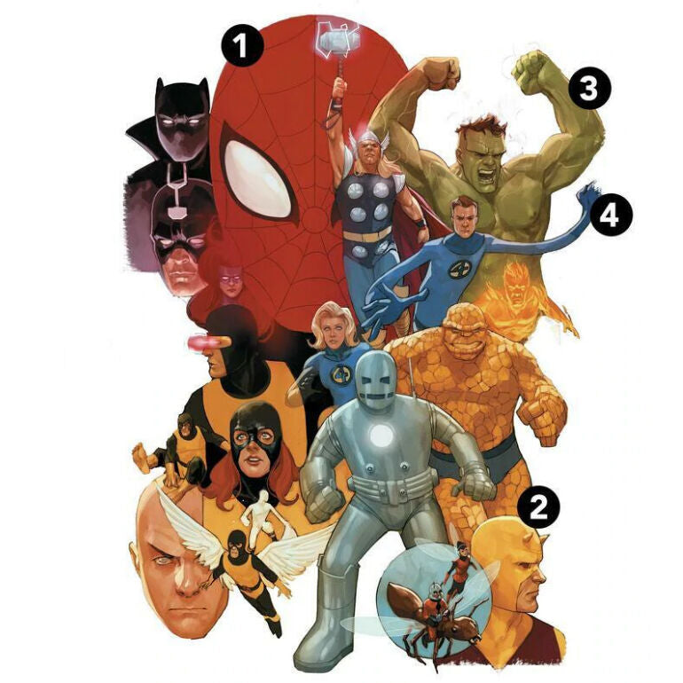 Imagen 1 de Vinilo Decorativo Los Vengadores Avengers Marvel