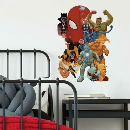 Imagen 2 de Vinilo Decorativo Los Vengadores Avengers Marvel