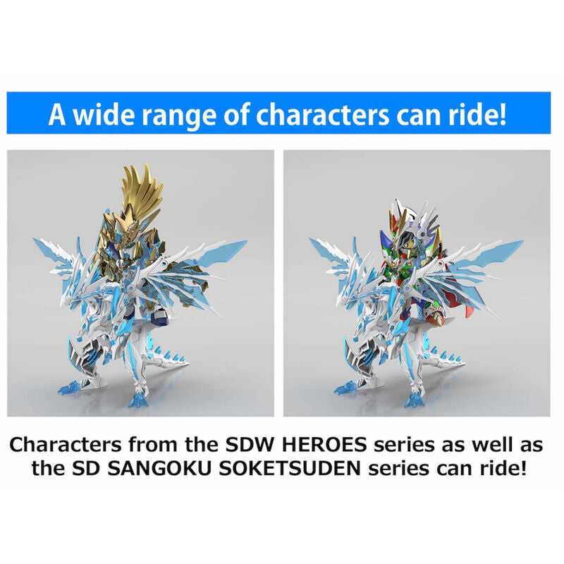 Imagen 3 de Figura Shinning Gasper Dragon Sdw Heroes Gundam World Heroes The Legend Of Dragon Knight