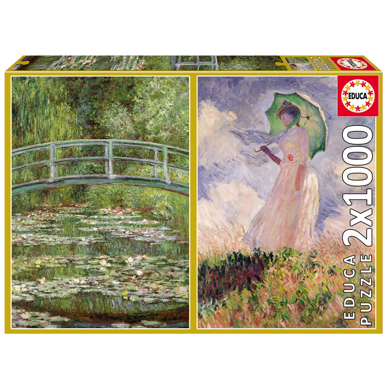 Imagen 1 de Puzzle Monet 2X1000pzs