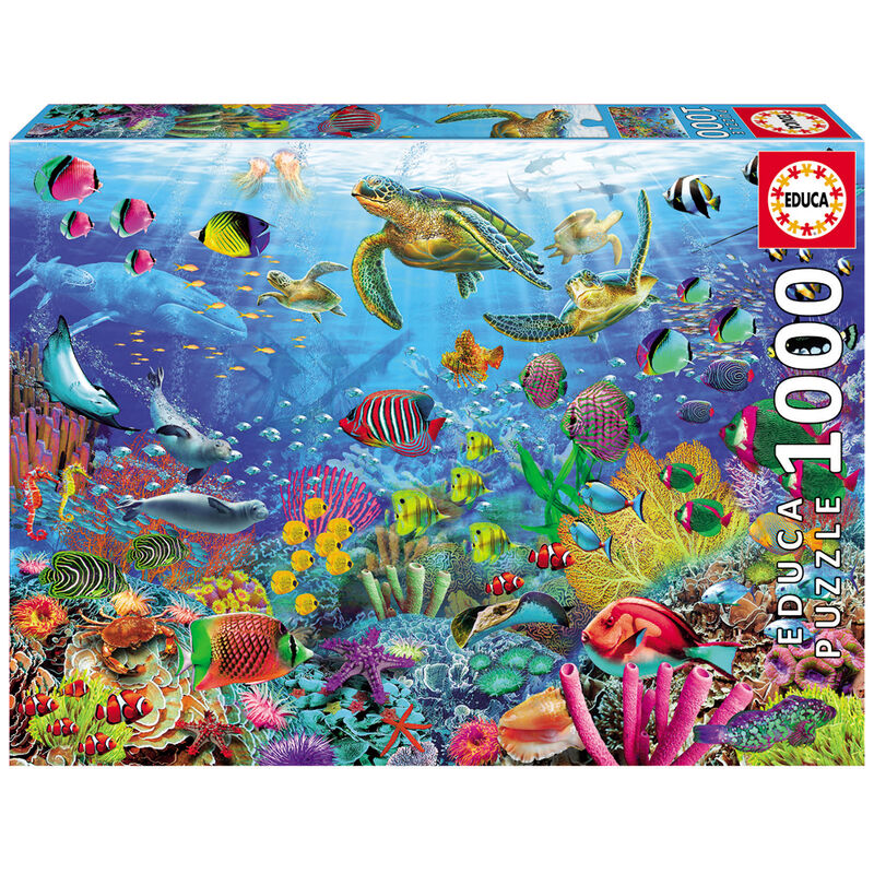 Imagen 1 de Puzzle Tortugas En El Paraiso 1000Pzs