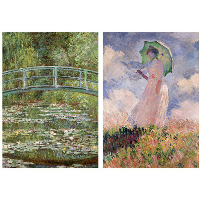 Imagen 2 de Puzzle Monet 2X1000pzs