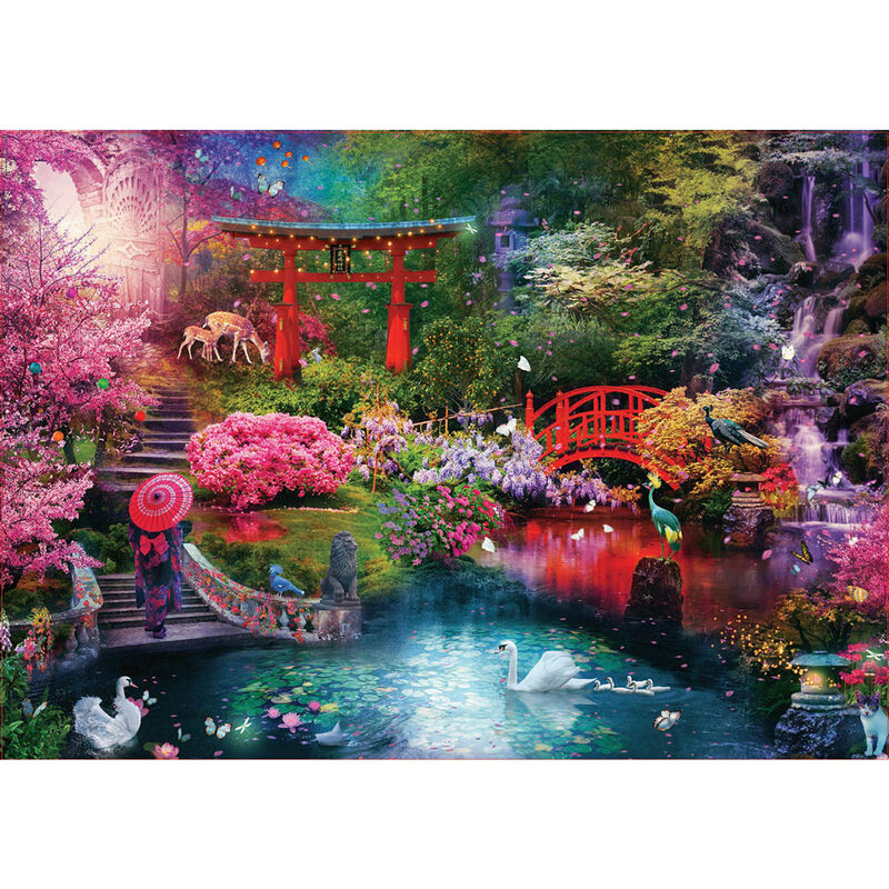 Imagen 2 de Puzzle Jardin Japones 3000Pzs