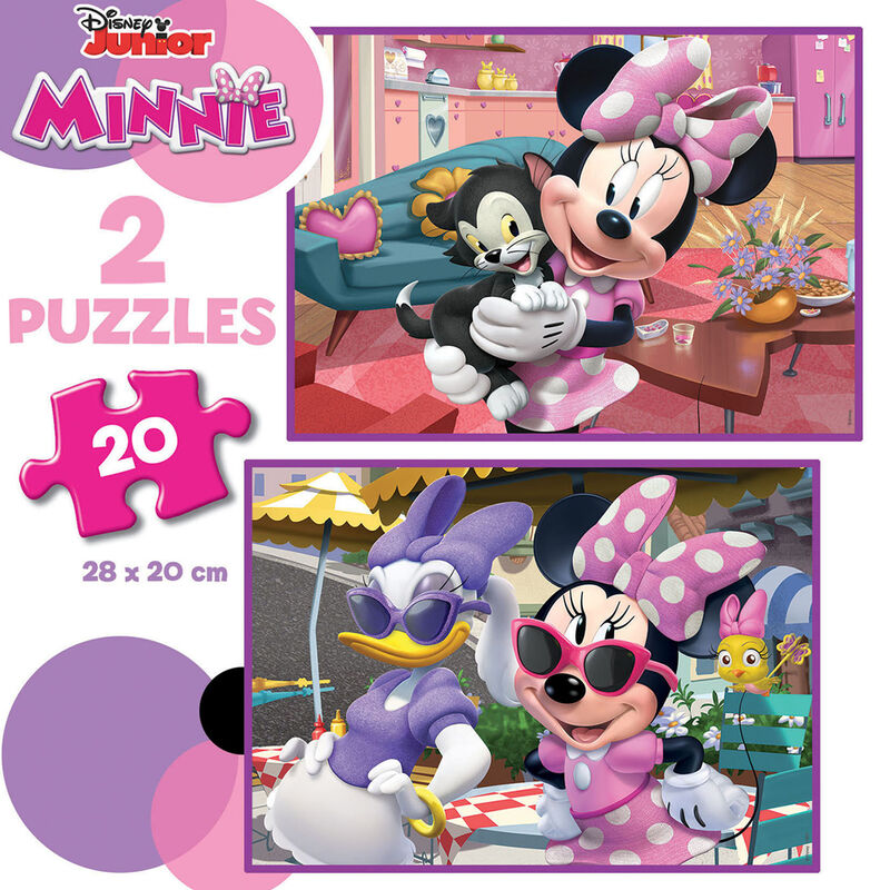 Imagen 2 de Puzzle Minnie Disney 2X20pzs