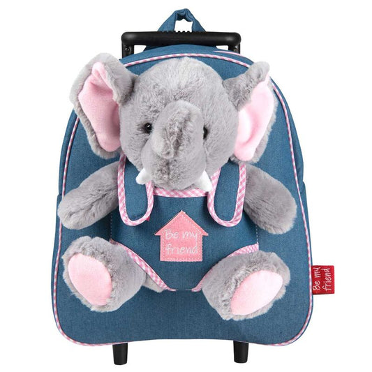 Imagen 1 de Trolley + Peluche Elefante Allie 38Cm