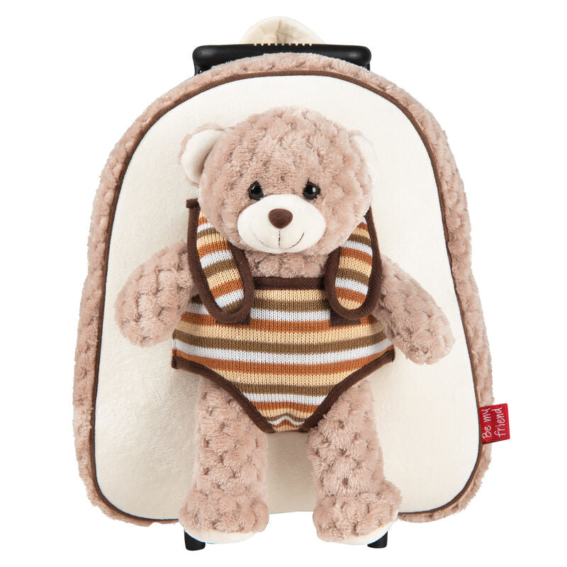 Imagen 1 de Trolley + Peluche Oso Milly 38Cm