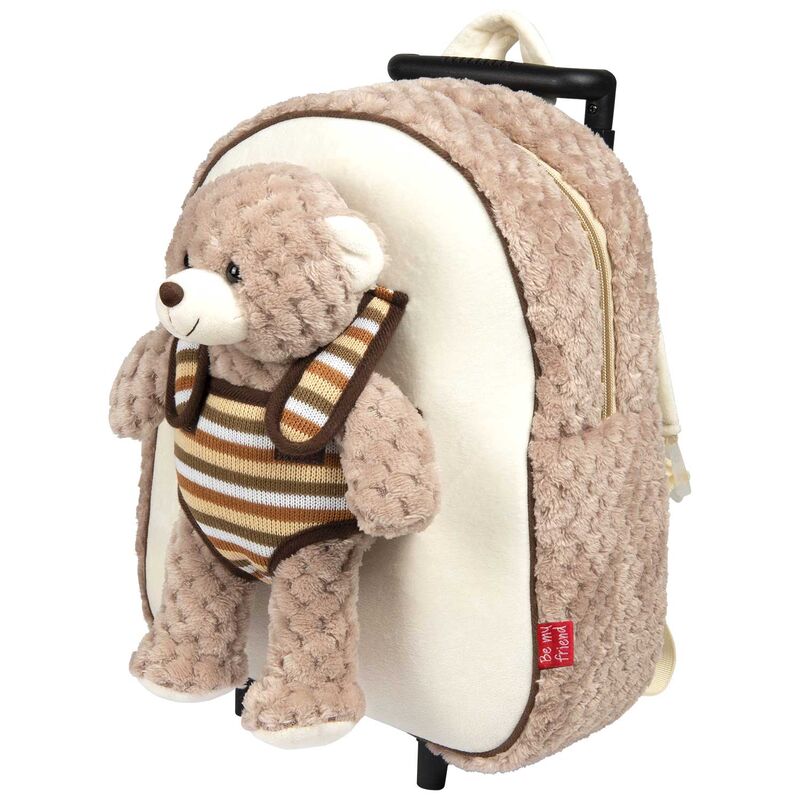 Imagen 2 de Trolley + Peluche Oso Milly 38Cm