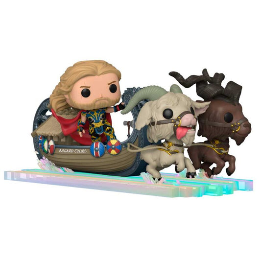 Imagen 1 de Figura Pop Marvel Thor Love And Thunder Thor Goat Boat