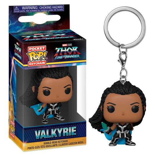 Imagen 1 de Llavero Pocket Pop Marvel Hor Love And Thunder Valkyrie