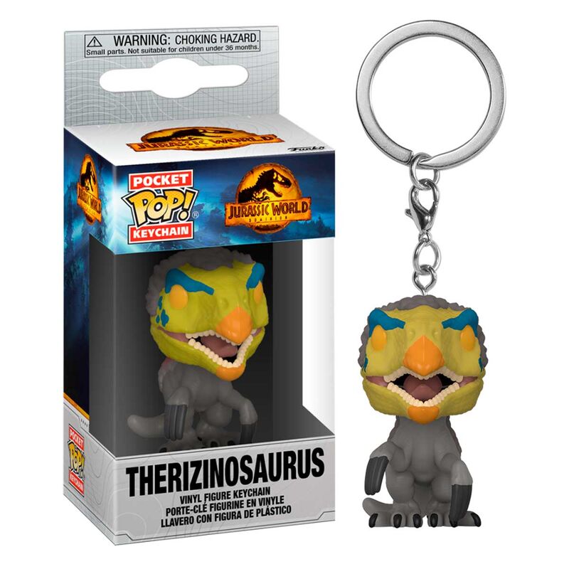 Imagen 1 de Llavero Pocket Pop Jurassic World 3 Therizinosaurus