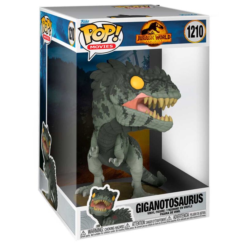 Imagen 2 de Figura Pop Jurassic World 3 Giganotosaurus 25Cm