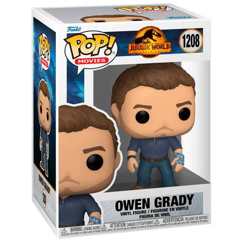 Imagen 2 de Figura Pop Jurassic World 3 Owen Grady