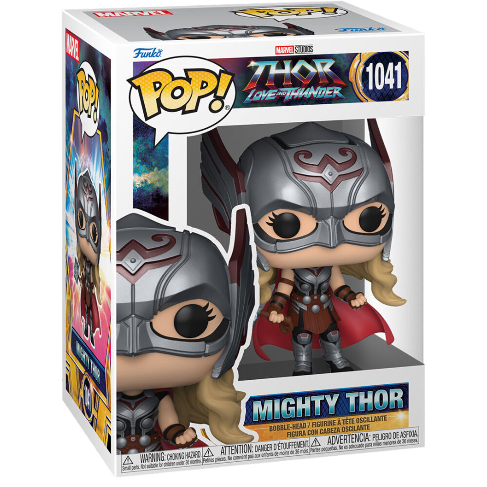 Imagen 3 de Figura Pop Marvel Thor Love And Thunder Mighty Thor