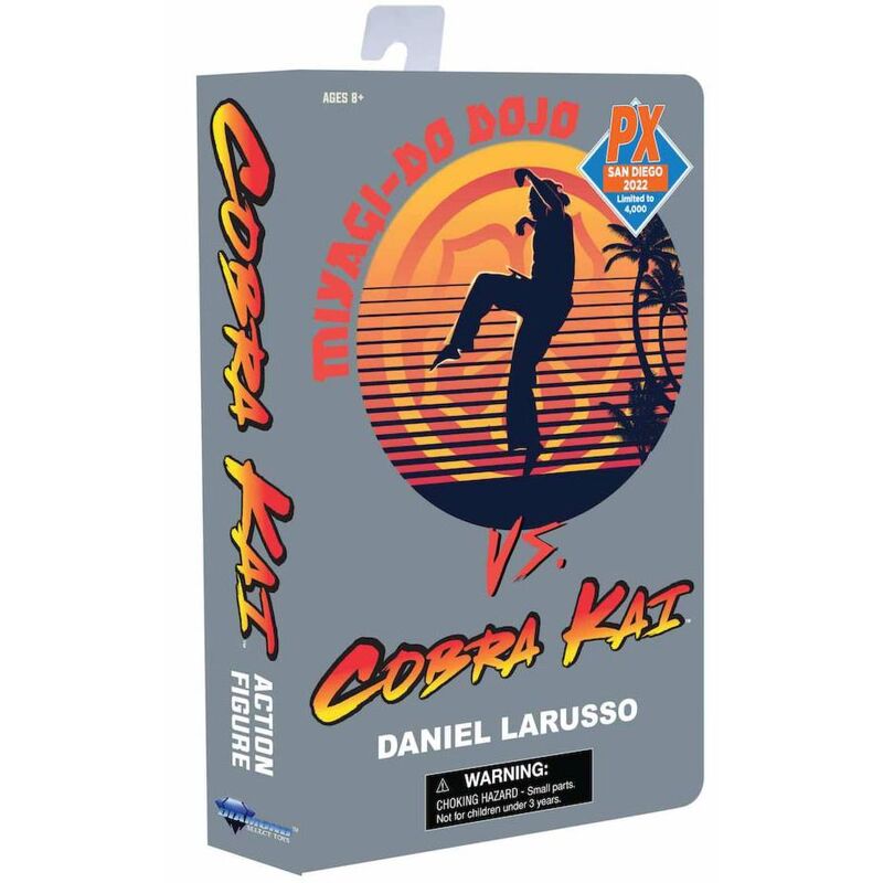 Imagen de Figura Daniel Larusso Cobra Kai Sdcc 2022 Exclusive 18Cm parte de nuestra colección en Espadas y más, sitio oficial.