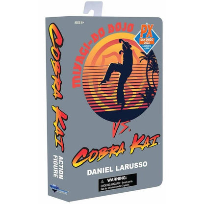 Imagen de Figura Daniel Larusso Cobra Kai Sdcc 2022 Exclusive 18Cm parte de nuestra colección en Espadas y más, sitio oficial.