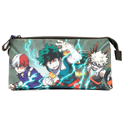 Imagen de Portatodo Battle My Hero Academia Triple parte de nuestra colección en Espadas y más, sitio oficial.