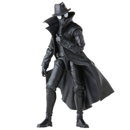 Imagen 3 - Set 2 Figuras Spiderman Noir Y Spider Ham Spiderman Into The Spider-verse Marvel Legends 15Cm
