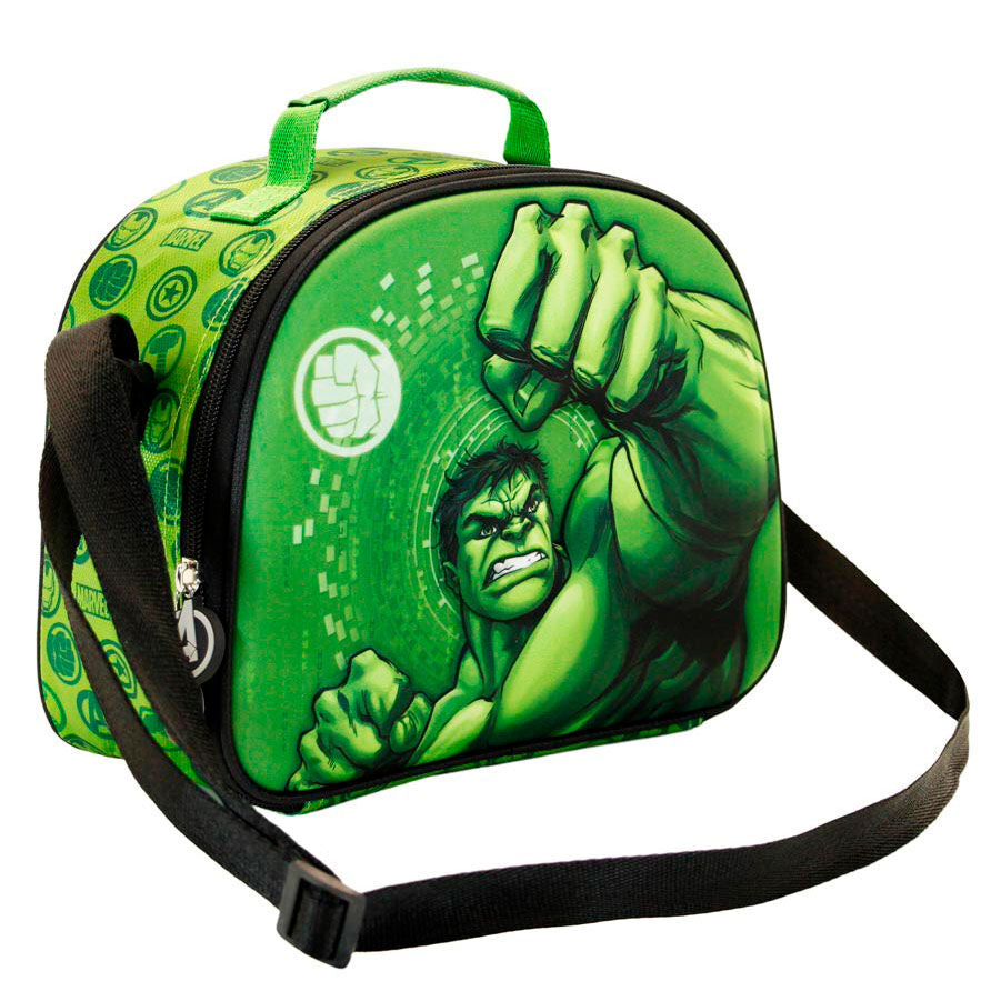 Imagen 3 - Bolsa Portameriendas 3D Fist Hulk Marvel