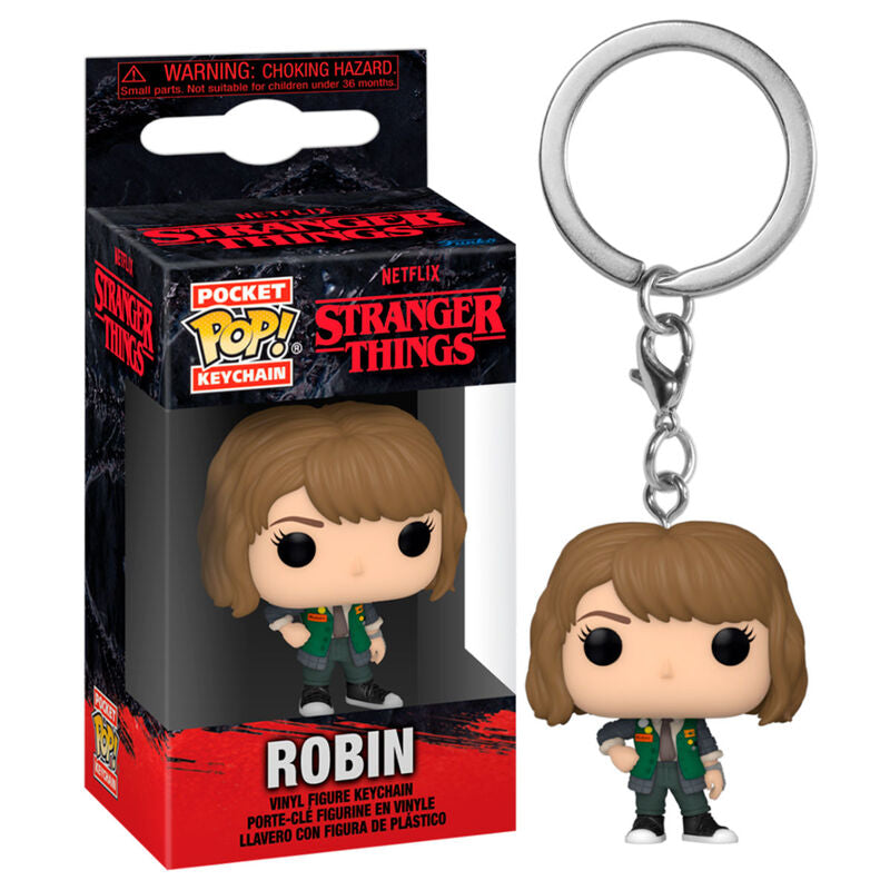 Imagen 1 de Llavero Pocket Pop Stranger Things Robin