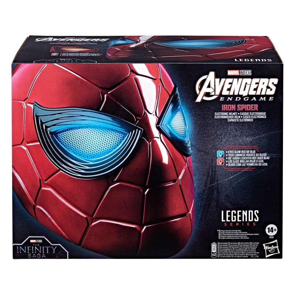 Imagen 7 de Replica Casco Spiderman Iron Spider Vengadores Avengers Marvel Legends