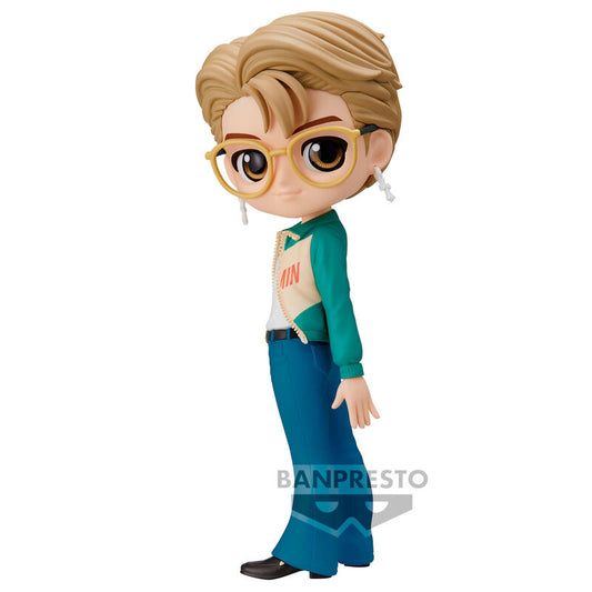 Imagen de Figura Jimin Tinytan Dynamite Q Posket A 14Cm parte de nuestra colección en Espadas y más, sitio oficial.