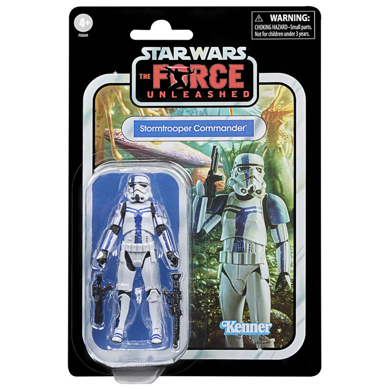 Imagen 1 de Figura Stormtrooper Commander The Force Unleashed Star Wars 9,5Cm