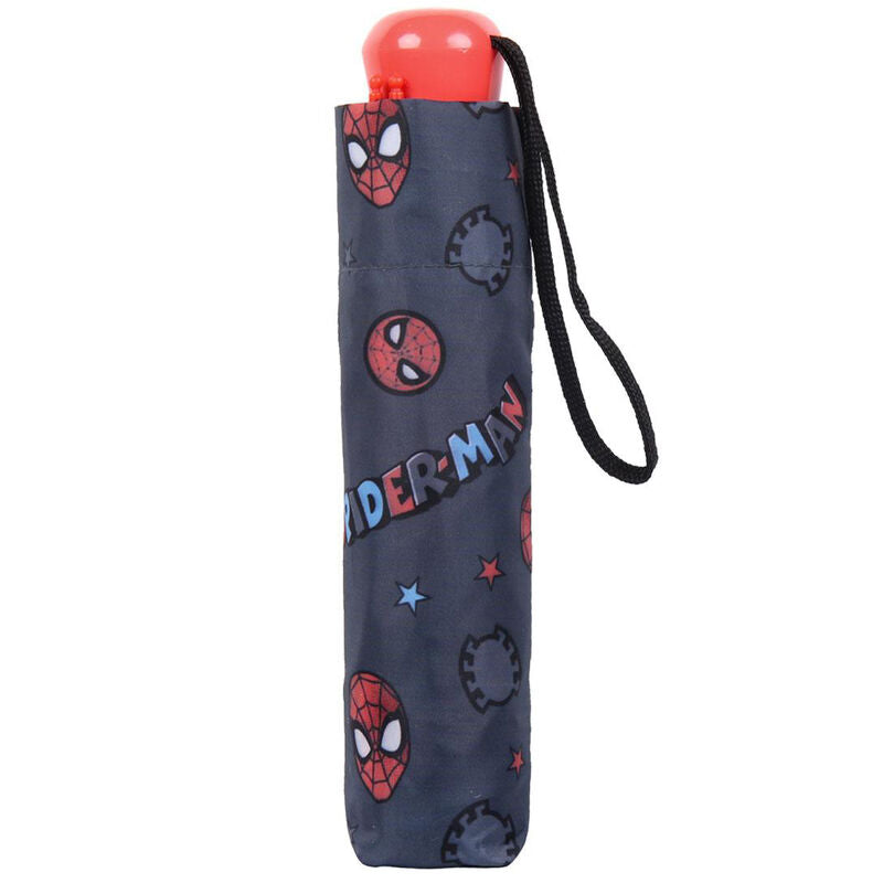 Imagen 2 - Paraguas Manual Plegable Spiderman Avengers Marvel 50Cm