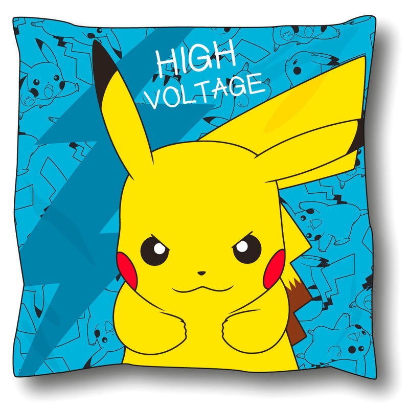 Imagen 1 - Cojin High Voltage Pikachu Pokemon