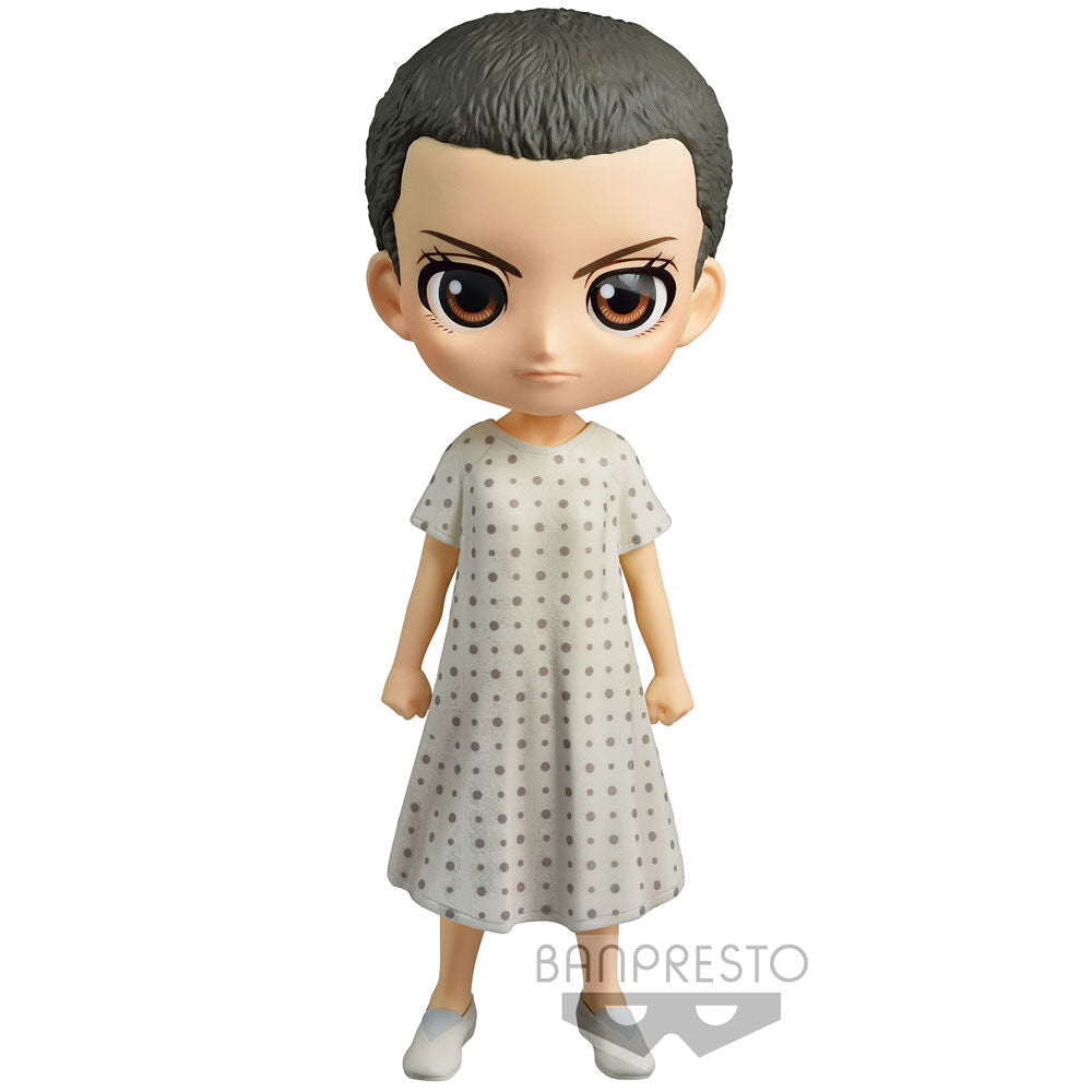 Imagen de Figura Eleven Vol.4 Stranger Things Q Posket 13Cm parte de nuestra colección en Espadas y más, sitio oficial.