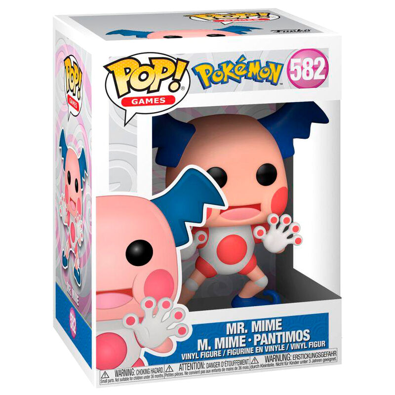 Imagen de Figura Pop Pokemon Mr. Mime parte de nuestra colección en Espadas y más, sitio oficial.