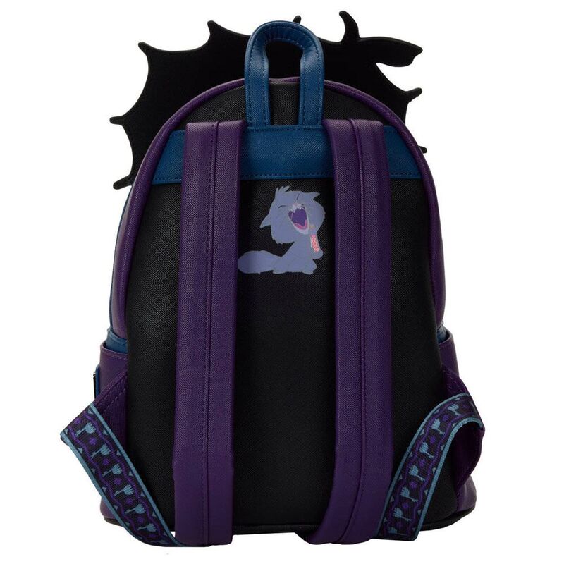 Imagen 2 de Mochila Villanos El Emperador Y Sus Locuras Disney Loungefly 26Cm