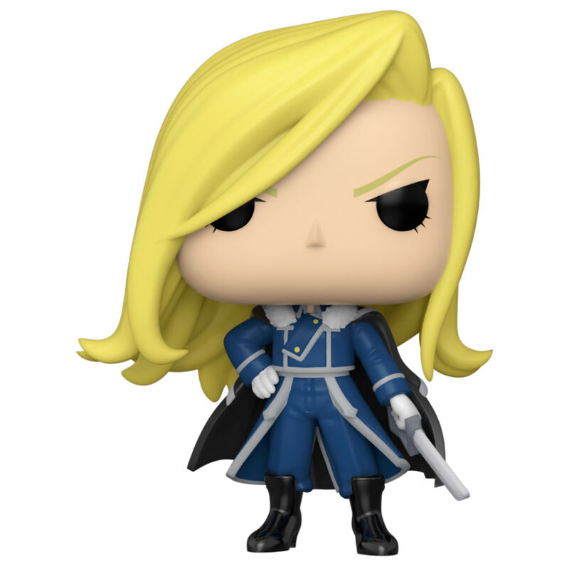 Imagen de Figura Pop Full Metal Alchemist Olivier Mira Armstrong parte de nuestra colección en Espadas y más, sitio oficial.